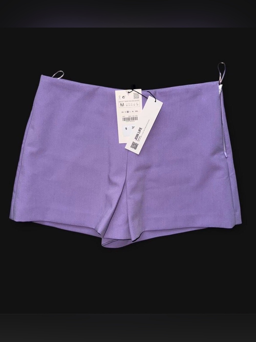 Zara Women’s Lavender High Waisted Skort